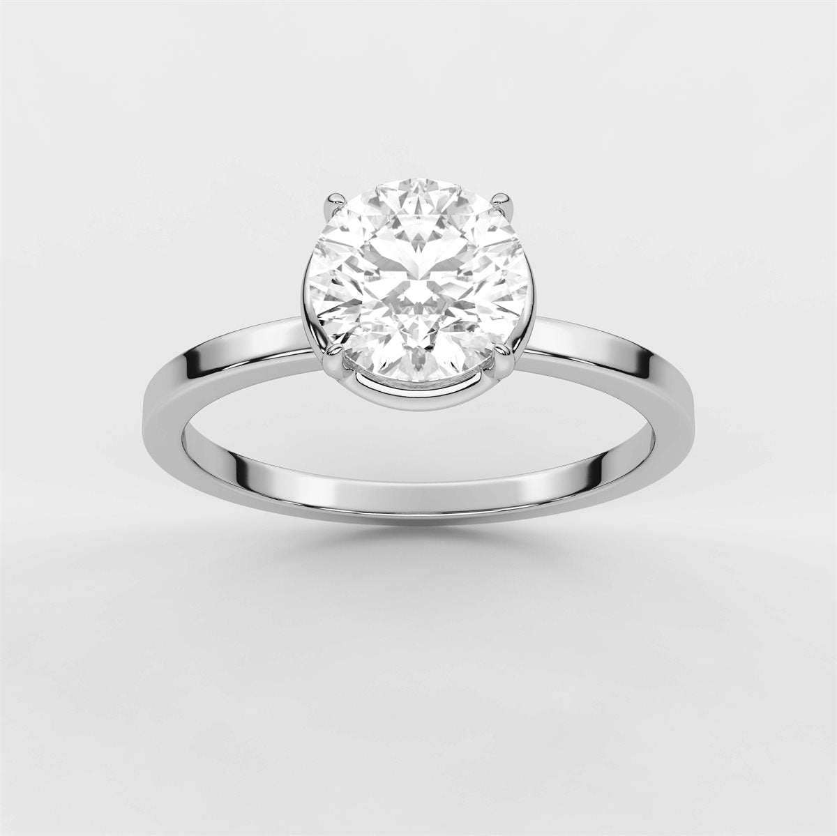 Diamond Solitaire Engagement Ring with IGI Certified Lab Grown Diamond