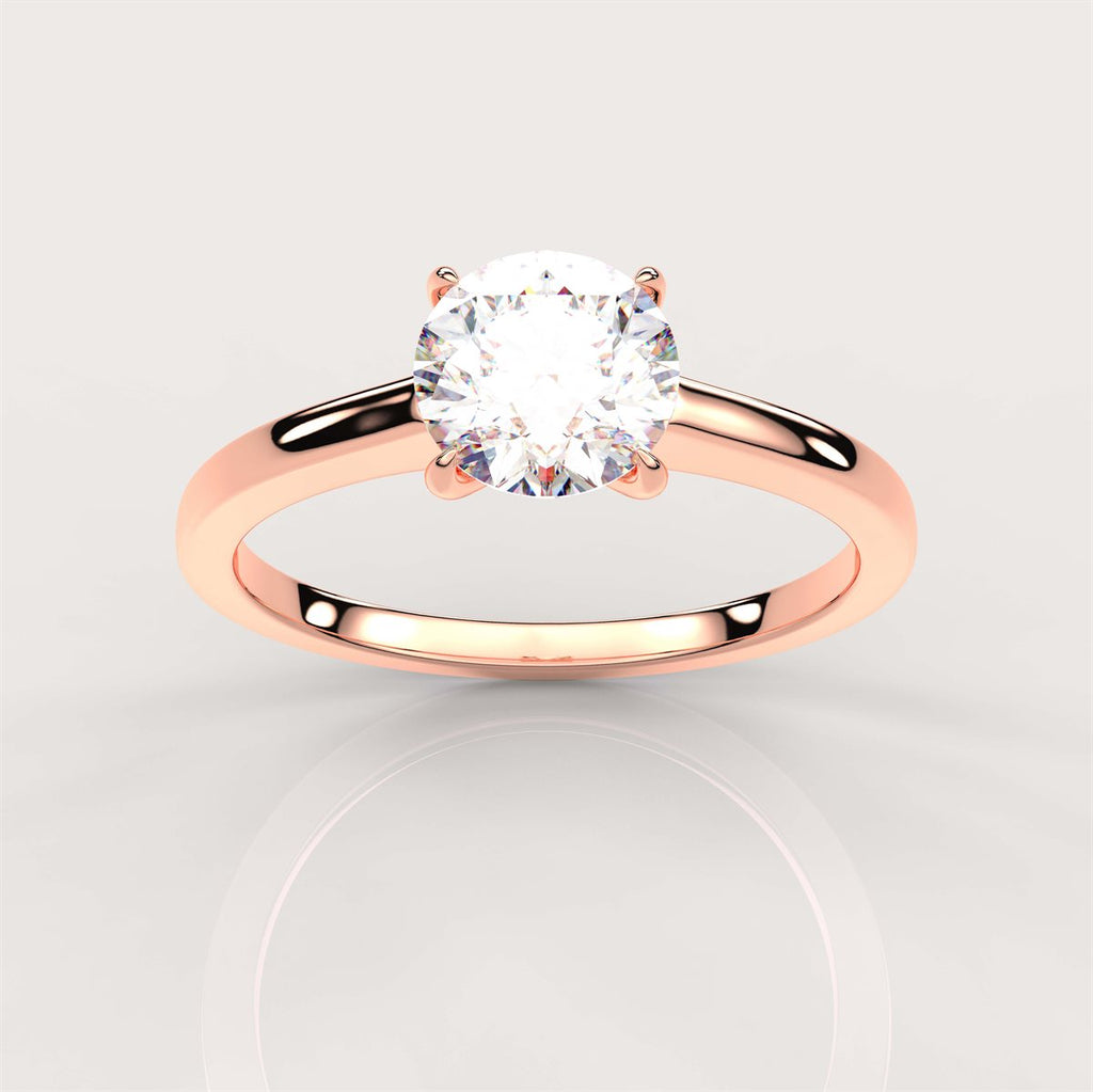 The Diamond Dainty Solitaire Engagement Ring with IGI Certified Lab Grown Diamond