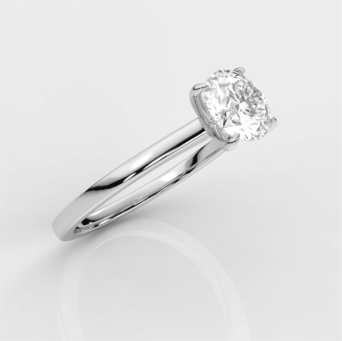 The Diamond Dainty Solitaire Engagement Ring with IGI Certified Lab Grown Diamond
