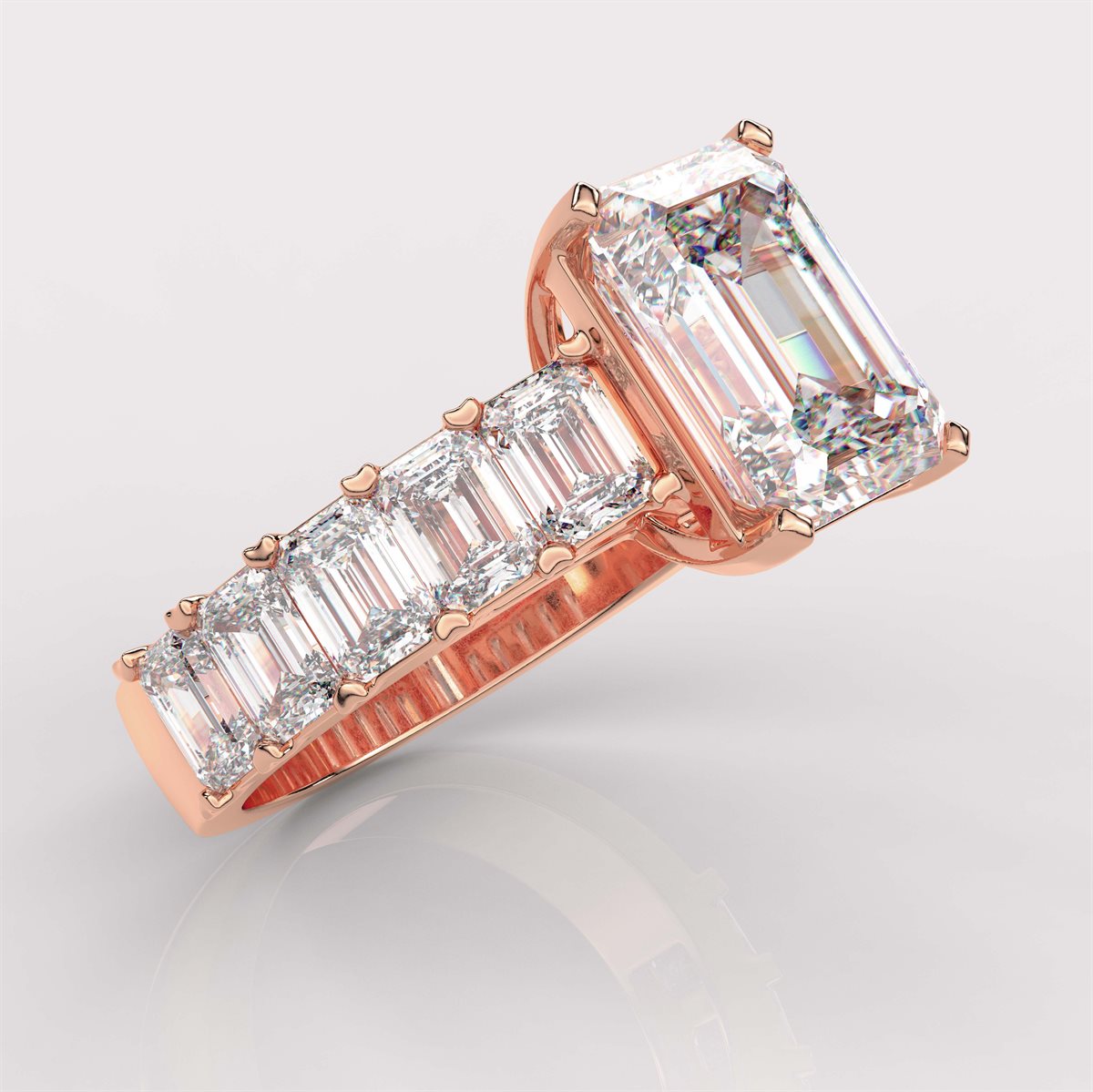 A captivating solitaire diamond engagement ring with IGI Certified Lab Grown Diamond