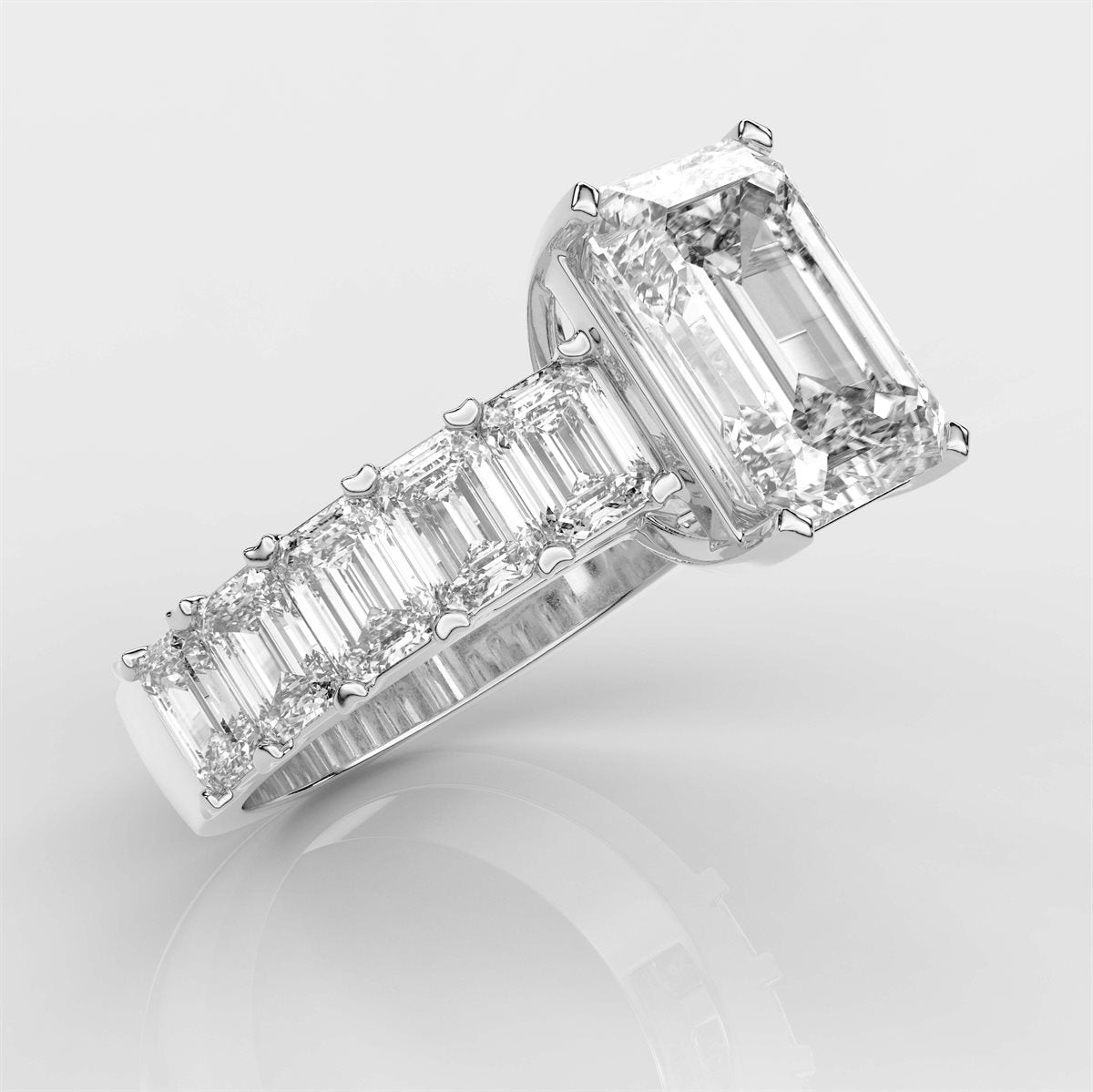 A captivating solitaire diamond engagement ring with IGI Certified Lab Grown Diamond