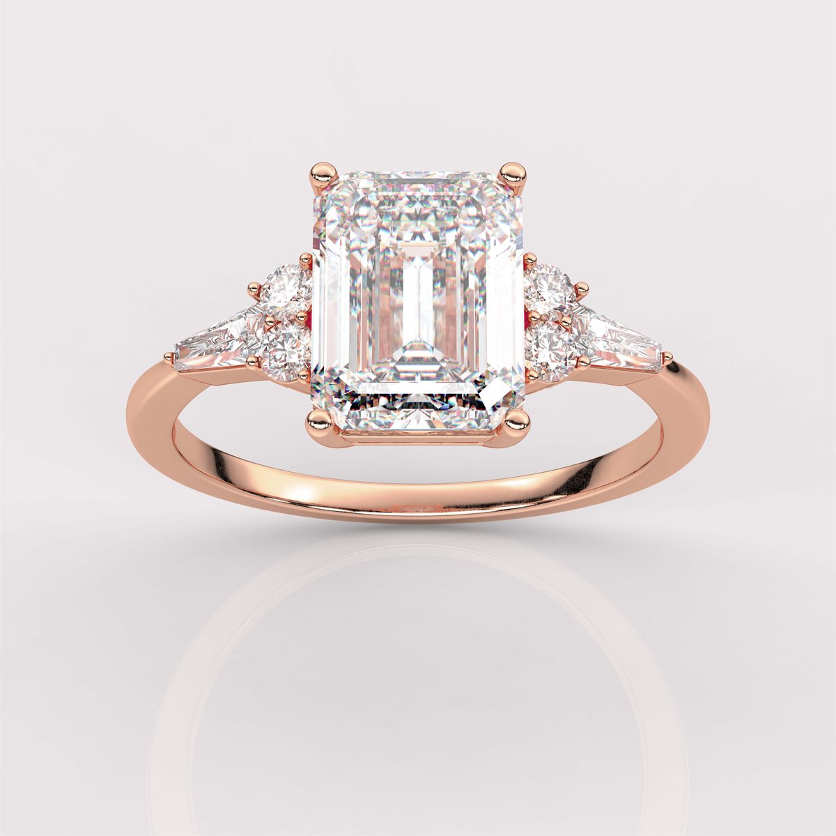 Elena Diamond Engagement Ring with IGI Certified Lab Grown Diamond