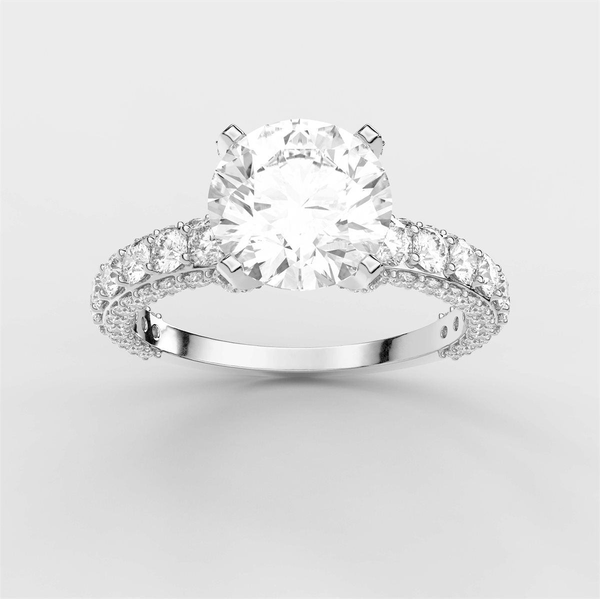 Blossom Diamond Engagement Ring with IGI Certified Lab Grown Diamond